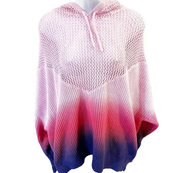 Spiritual Gangster Amar Meshed Up Ombré Tie Dye Hoodie Sweatshirt Size Medium - Picture 3 of 12